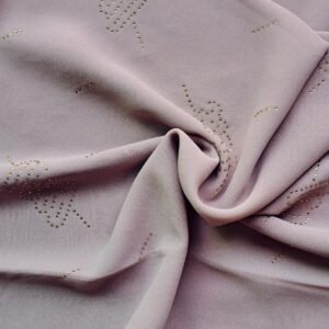 Gold Stud Georgette Stole Apple Blossom