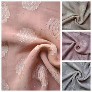 Jacquard Dot Fancy Georgette Stoles