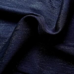 Lurex Silver Glitter Stole Midnight Navy