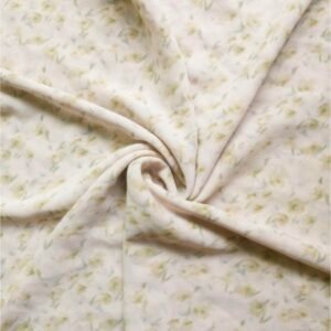 Printed Square Scarf Foliage Garden