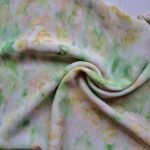 Printed Square Scarf Lemon Grass