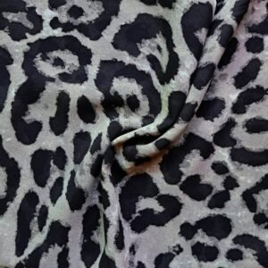 Printed Square Scarf Leopard