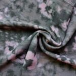Printed Square Scarf Orchid