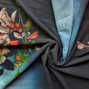 Printed Square Scarf Plum Twilight