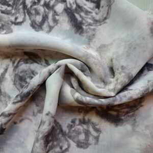 Printed Square Scarf Storm