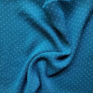 Printed Square Scarf Teal