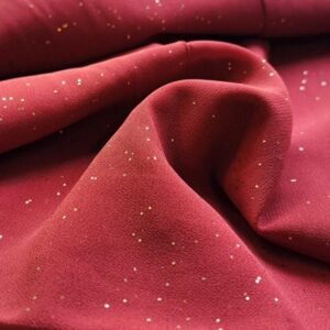 Starry Night Chiffon Stole Maroon