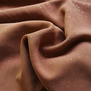 Starry Night Chiffon Stole Rust