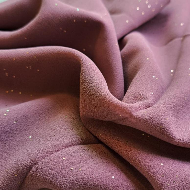 Starry Night Chiffon Stole Mauve Starry Night Chiffon Stole Mauve