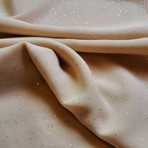 Starry Night Chiffon Stole Cream