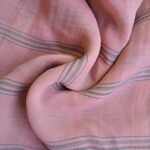 Printed Square Hijab Powder Pink