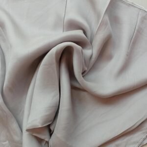 Plain Silk Scarf Grey