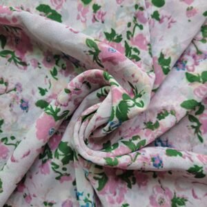 Printed Square Scarf Carnation
