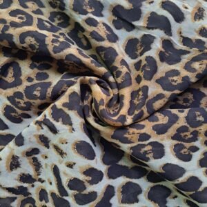 Printed Square Scarf Cheetah