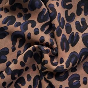 Printed Square Scarf Classic Cheetah
