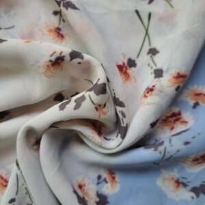 Printed Square Scarf Desert Blooms