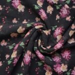 Printed Square Scarf Floral Fables