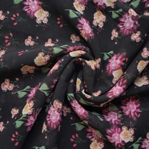 Printed Square Scarf Floral Fables