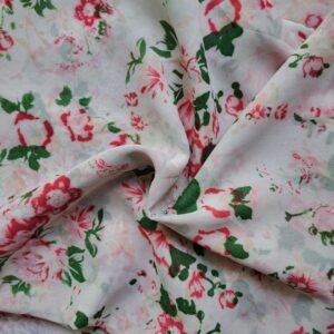 Printed Square Scarf Garden Veil
