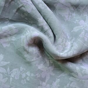 Printed Square Scarf Gardenia