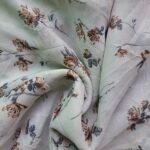 Printed Square Scarf Jasmine Trails