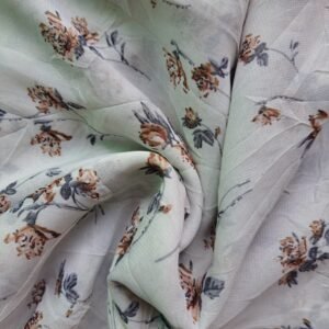 Printed Square Scarf Jasmine Trails