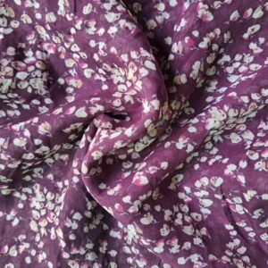 Printed Square Scarf Lavender Bloom