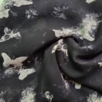 Printed Square Scarf Night Rapture