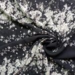 Printed Square Scarf Secret Garden