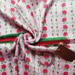 Gucci Silk Scarf Roses