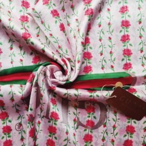 Gucci Silk Scarf Roses