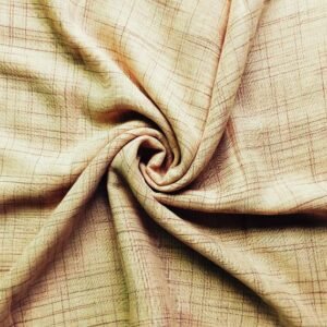 Premium Crosshatch Lawn Stole Beige