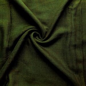 Premium Crosshatch Lawn Stole Fern Green