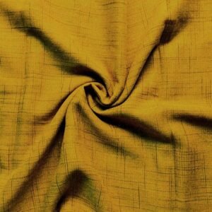 Premium Crosshatch Lawn Stole Mustard