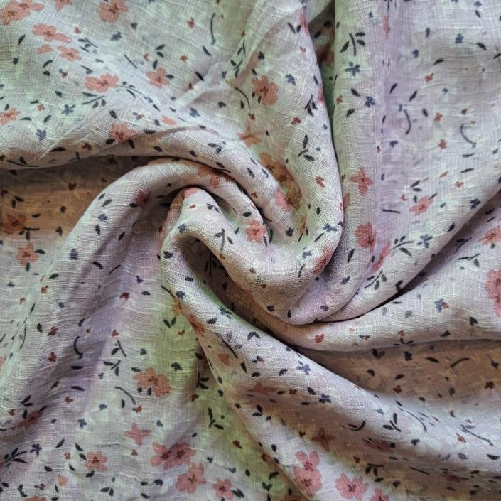 Moroccan Cherry Blossom Lawn Stole Moroccan Cherry Blossom Lawn Stole