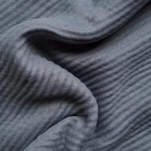 Premium Crinkle Lawn Hijab Storm Blue