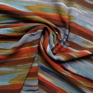 Printed Square Scarf Canvas Chaos