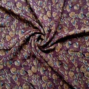 Printed Square Scarf Cinnamon Dahlia