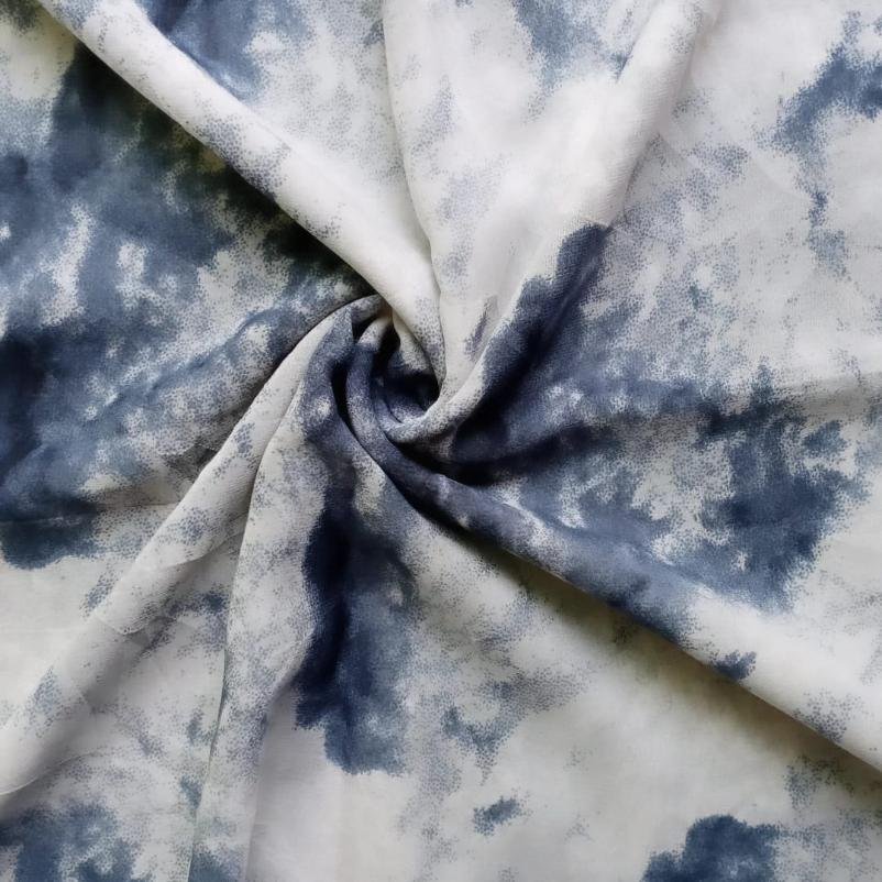 Printed Square Scarf Distant Thunder Printed Square Scarf Distant Thunder