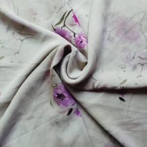 Printed Square Scarf Dried Bouquet