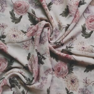 Printed Square Scarf English Garden