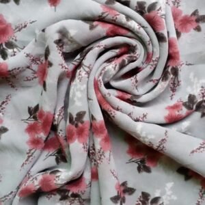 Printed Square Scarf Flora Élégante