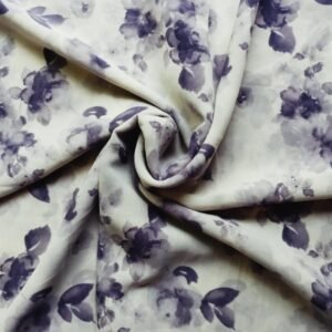 Printed Square Scarf Floral Fracture