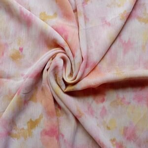 Printed Square Scarf Golden Hour Dust