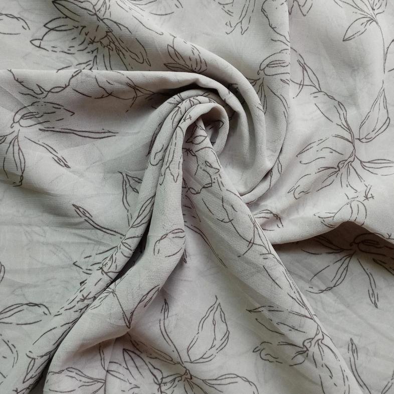 Printed Square Scarf Happy Petals Printed Square Scarf Happy Petals