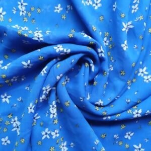 Printed Square Scarf Mono Flora