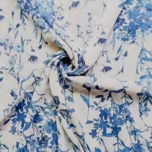 Printed Square Scarf Orchid Vein