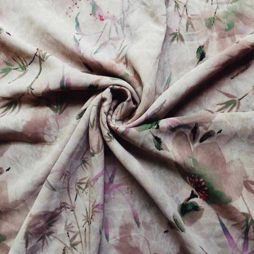 Printed Square Scarf Petal Crease Printed Square Scarf Petal Crease