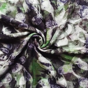 Printed Square Scarf Quiet Storm