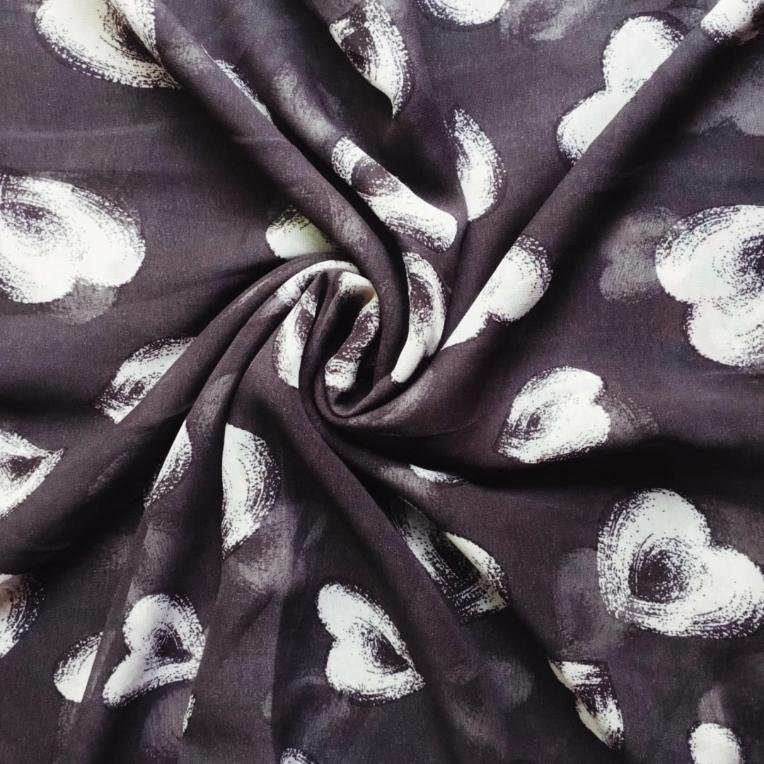 Printed Square Scarf Restless Heart Printed Square Scarf Restless Heart
